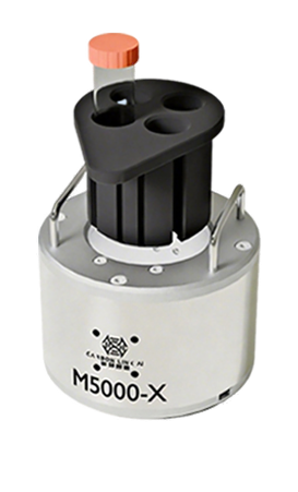 M5000-X magnetic separator with a sample container